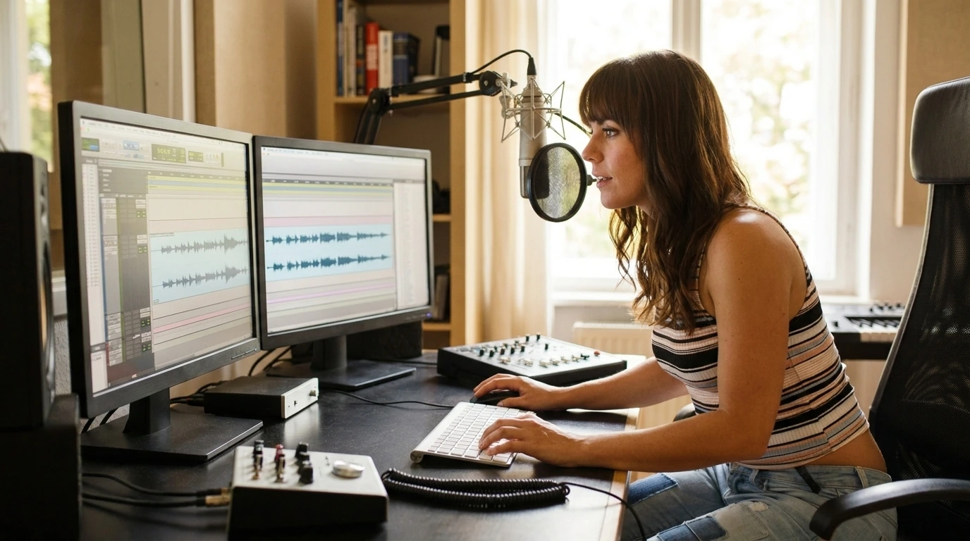 German voice over services professional studio