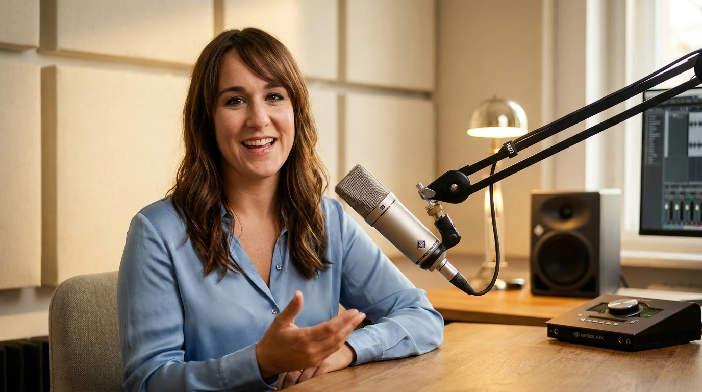 Hire German voice over talent in Berlin studio