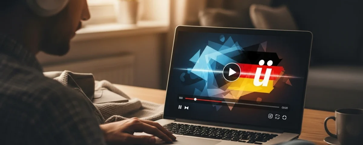German voice over online video hero — voice over insight