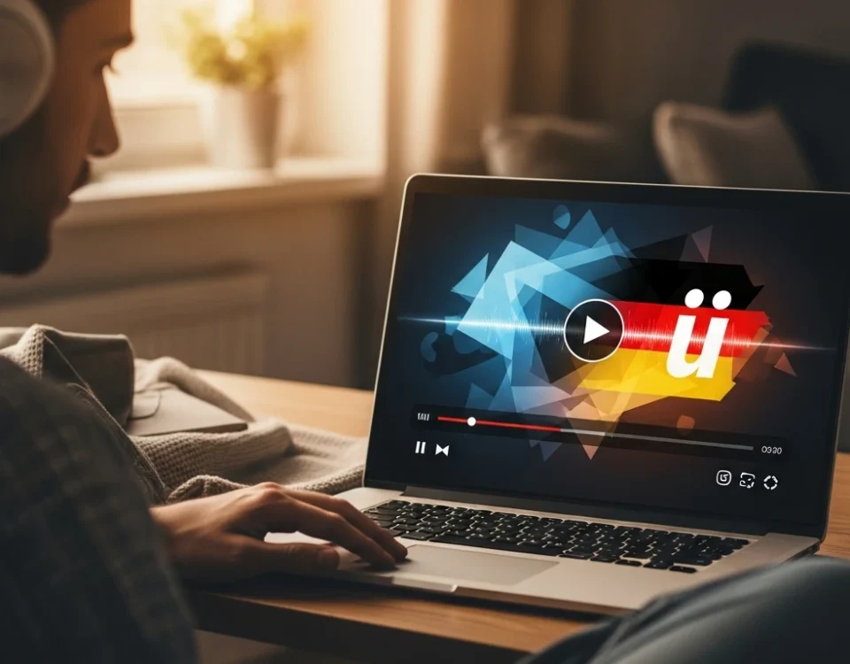 German voice over online video hero — voice over insight