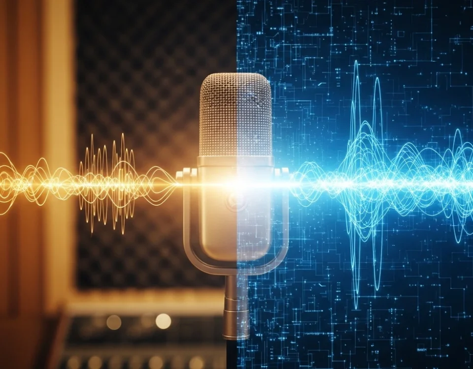 Professional voice over vs ai hero — voice over insight